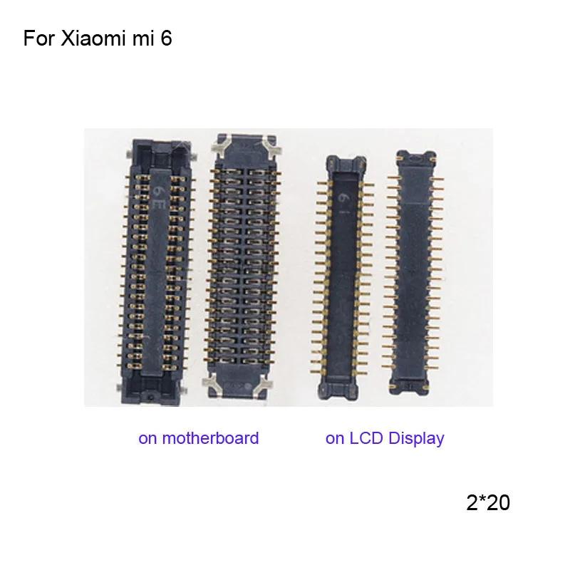 2pcs FPC Ŀ Xiaomi mi 6 LCD ÷ ȭ  lcd Xiaomi mi6